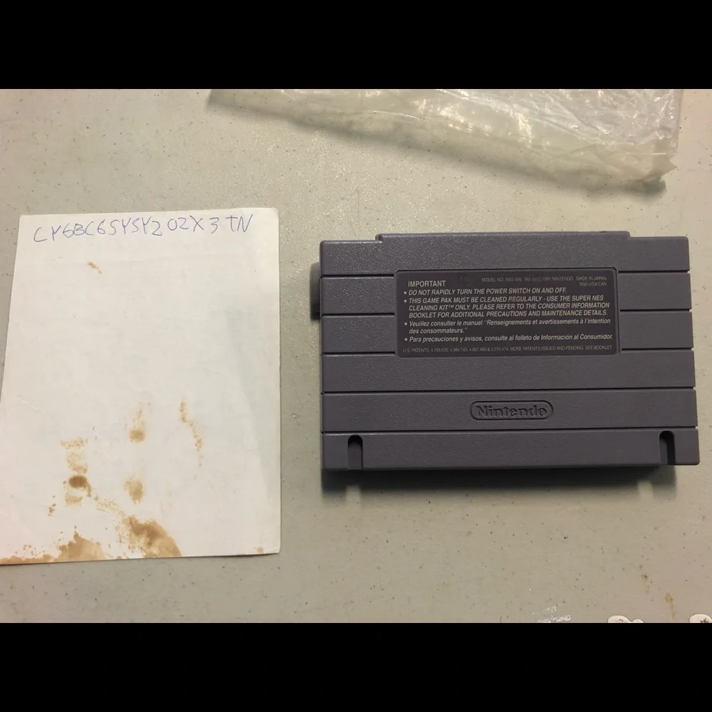 Super Nintendo NHLPA Hockey’93